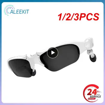 1/2 / 3ШТ Новейших модных солнцезащитных очков, совместимых с Bluetooth, 5.0 наушников, гарнитуры, беспроводных наушников X8S, умных очков, солнцезащитных очков