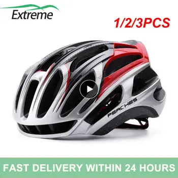 1/2 /3ШТ Цельнолитый велосипедный шлем для горной дороги, спортивный Гоночный велосипедный шлем для верховой езды, мужской Женский сверхлегкий велосипедный шлем MTB