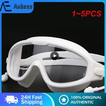 1-5 шт. Очки для плавания при близорукости, очки для плавания, маска для плавания, противотуманные прозрачные очки для плавания Google
