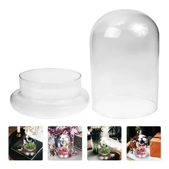 1 Комплект Простой стеклянной крышки для украшения рабочего стола Diy Стеклянные Украшения для домашнего декора Ремесла