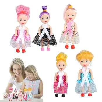 11 см Kay Your Doll Игрушка-симулятор девочки Мультяшная кукла, Сопровождающая Ребенка Детская Кукла Случайная доставка