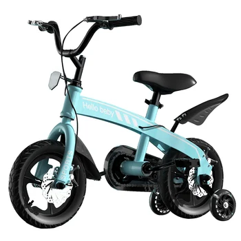 12-дюймовый Велосипед с педалью для студентов, детское Транспортное средство, Спицы со вспомогательными колесами, Антискальбом Из Высокоуглеродистой стали, Подарочная тележка
