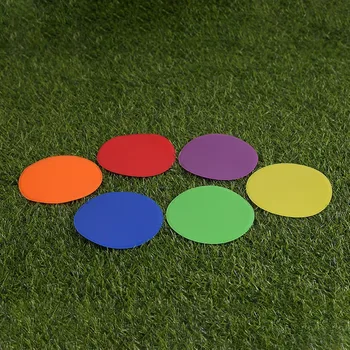 12 см вспомогательный маркерный диск для футбольных тренировок круглый плоский вспомогательный маркерный диск для футбольных тренировок на открытом воздухе круглый плоский