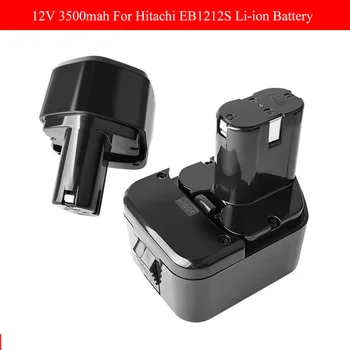 12V 3.5Ah Ni-MH Аккумулятор для Hitachi EB1214S EB1212S HS EB1214 EB1220BL EB1222HL EB1230HL DH15DV WR12DMR 12DVF3 C5D