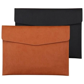 2 Упаковки Сумка для файлов с информацией для конференц-офиса, сумка для хранения школьных канцелярских принадлежностей, кожа формата А4