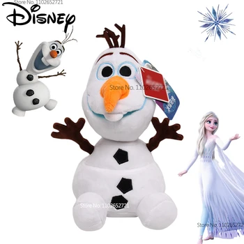 20-40 см Disney Frozen Olaf Мягкие плюшевые игрушки Детская подушка для сна Украшение спальни Детский день рождения Рождественский подарок