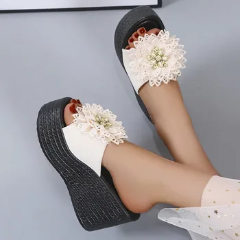 2023 Модные летние сандалии Женские босоножки на каблуках Обувь для женщин Летняя обувь Женские тапочки Сандалии на платформе Sandalias
