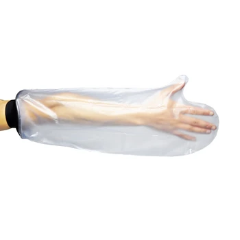 2X Водонепроницаемая литая накладка на предплечье для взрослых для душа ванны плавания Водонепроницаемая защита пальцев запястий От ран