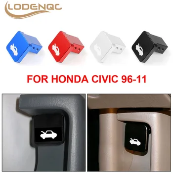 4 цвета 1шт Комплект для ремонта ручки защелки выпуска капота автомобиля Автоаксессуары Замок крышки двигателя для Honda для Civic 1996-2011