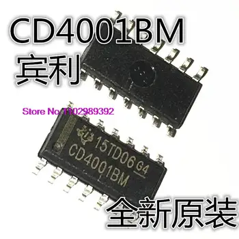 50 шт./ЛОТ CD4001 CD4001BM SOP-14
