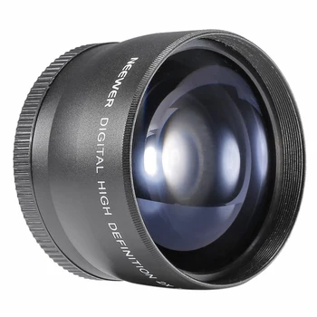 58 мм 2X телеобъектив для Canon Nikon Sony Pentax 18-55 мм