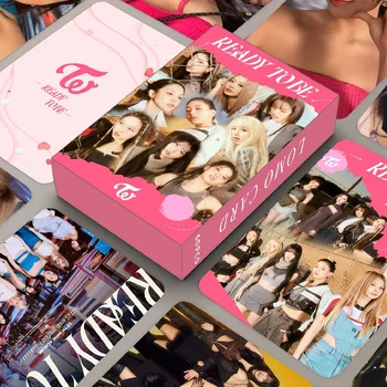 60 шт./компл. Новые Фотокарточки Kpop Twice Lomo Card HD С Двусторонней Печатью Высокого Качества MOMO Nayeon SANA Fans Collection Gift