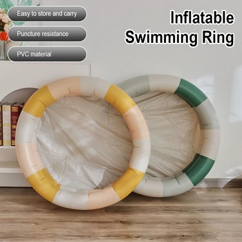 87-сантиметровое надувное кольцо для плавания Открытый Детский бассейн Детские игрушки Надувное кольцо для бассейна Детский бассейн Круглая Детская ванна Бассейн