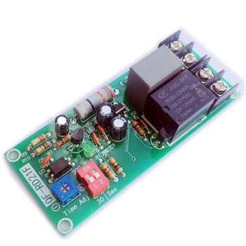 AC100V-220V Регулируемый модуль реле управления таймером, плата переключателя задержки выключения вытяжного вентилятора Mr22 19