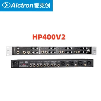 Alctron HP400V2 профессиональный 4-канальный диспенсер для наушников, многофункциональный предусилитель для наушников, усилитель для наушников