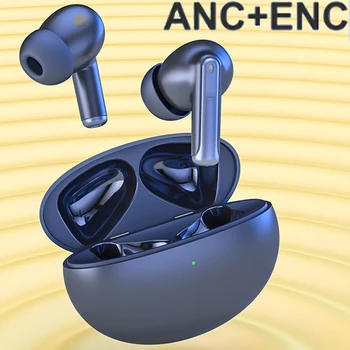 Bluetooth ANC + ENC Зарядные Наушники TWS Hi-Fi Стерео Аудио Шумоподавление Спортивные Наушники для HUAWEI Mate 50 RS Blackview realm