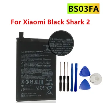 BS03FA Для Xiaomi Black Shark 2 4000 мАч BSO3FA BB03FA Аккумулятор Для Xiaomi Black Shark 2 Black Shark 2 Pro BB03FA + Инструменты
