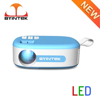 BYINTEK C520 Pocket Pico Портативный ЖК-видеофильм Мультимедийный домашний кинотеатр Мини светодиодный проектор HD 1080P с ручкой для кинотеатра 4K