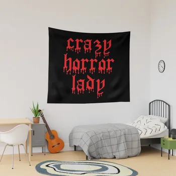 Crazy Horror Lady Декор из Гобеленов Красивое Настенное Полотенце для Йоги, Одеяло, Декоративный Коврик, Цветной Подвесной