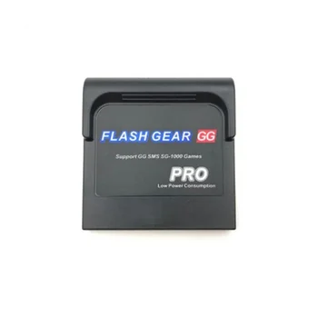 Flash Gear Pro Энергосберегающая флеш-карта с игровым картриджем, печатная плата для Sega Game Gear GG System Shell, черный