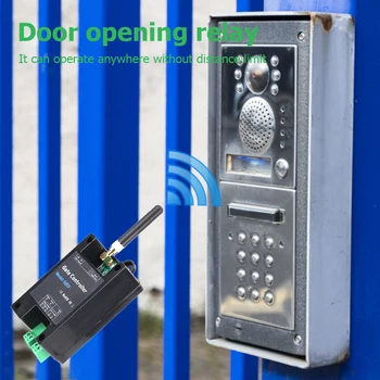 G201 Беспроводной пульт дистанционного управления доступом к двери, мобильный телефон, 2G Пульт дистанционного беспроводного открывания дверей, антенный интерфейс для гаражных ворот, жалюзи.