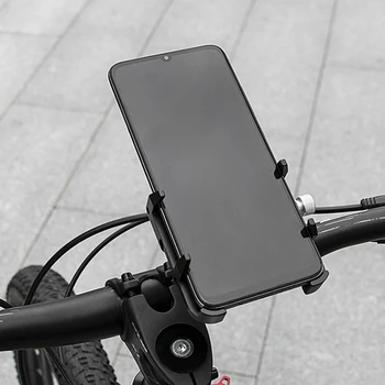 GUB PLUS 21 Велосипедная Подставка Для Телефона Из Алюминиевого Сплава, Держатель Для Мобильного Телефона, Поворотный Регулируемый Противоскользящий для Руля 22,2-31,8 мм