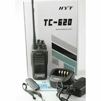 HYT TC-620 УКВ-приемопередатчик с двумя радиоприемниками дальнего действия Walkie Talkie мощностью 5 Вт 10 км