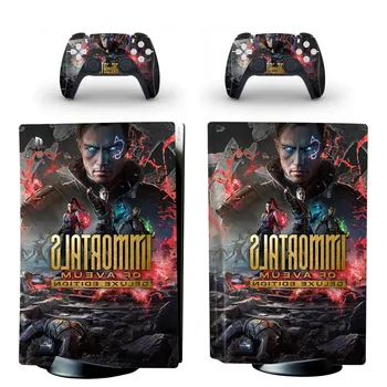 Immortals of Aveum Защитная наклейка для обложки диска PS5, Наклейка для виниловой наклейки для обложки диска PS5 для консольного контроллера