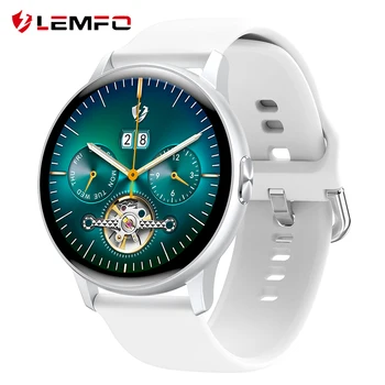 LEMFO Смарт-часы для мужчин женщин Bluetooth вызов 250 мАч NFC Спортивные Умные часы 2022 LF28 Pro Для Android iOS Телефон 240 * 240 HD Full Touch