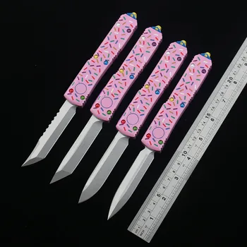 MT UT OTF Охотничий Нож Для выживания (CNC) Карманный Нож С фиксированным лезвием Утилита EDC Походные Кухонные Ножи На открытом воздухе Фруктовые Инструменты
