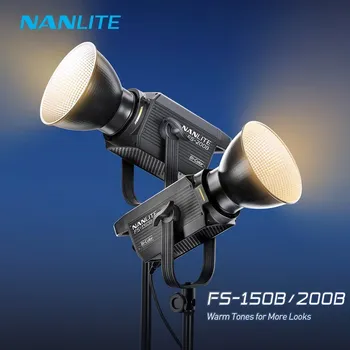Nanlite FS150B FS-150B Двухцветный Заполняющий Светильник 2700-6500 K С поддержкой Дистанционного Управления Прожектором Для прямой трансляции в фотостудии