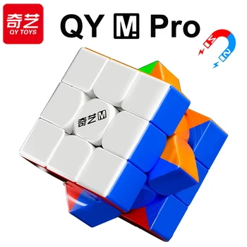 QiYi M Pro Магнитный Волшебный Куб 3x3x3 Профессиональный 3x3 QY Скоростной Пазл Аксессуары 3 × 3 Детская Игрушка-Непоседа Оригинальный Cubo Magico