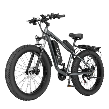 Ridstar E26 Электрический Велосипед 1000 Вт 48 В Мотор 21 Скорость Водонепроницаемый Высокой Мощности 4,0*26 дюймов Горный 14AH Электрический Велосипед Для взрослых
