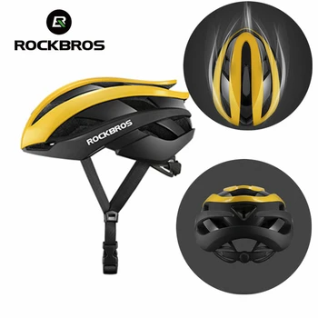 ROCKBROS Велосипедный шлем Велоспорт Сверхлегкий Дорожный Велосипедный шлем MTB Шлем для скутера Крышки Мотоциклетный шлем Casco Ciclismo