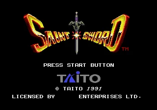 Saint Sword 16-битная Игровая карта MD Для Sega Mega Drive Для Genesis Прямая Поставка