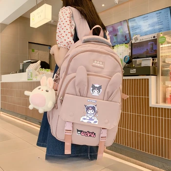 Sanrio New Clow M Милый Школьный Рюкзак Для школьницы Cinnamoroll Babycinnamoroll Рюкзак Большой Емкости