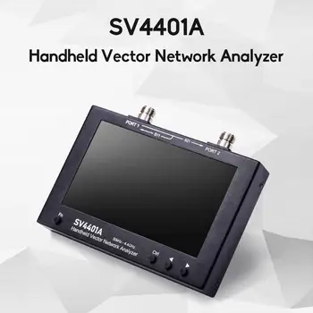 SV4401A 7-дюймовый IPS ЖК-дисплей 50 кГц-4,4 ГГц Наборы векторных сетевых анализаторов VNA