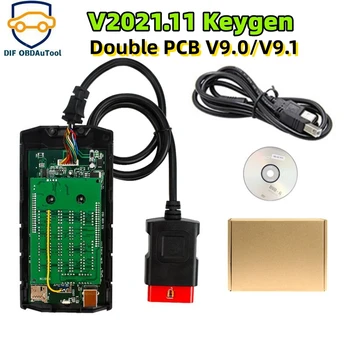 TCS PRO + реле NEC / NAIS VD150 V9.0 / V9.1 с двойной печатной платой V2021.11 USB / Bluetooth 2020.23 Бесплатный инструмент для сканирования Keygen OBD2