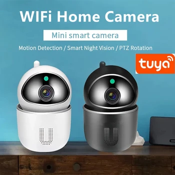 Tuya 2MP IP Camera1080P WiFi Камеры Домашней Безопасности 2-Полосная Аудио Видеокамера Видеонаблюдения ИК Ночного Видения Беспроводной Радионяня