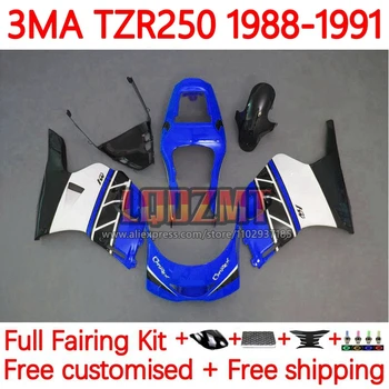 TZR-250 Для YAMAHA 3XV TZR 250 RR TZR250 1992 1993 1994 1995 1996 1997 TZR250RR 92 93 94 95 96 97 Обтекатели 44No.3 Синий черный