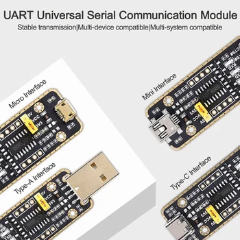 USB к Uart TTL Адаптер CH343G Чип 6 Мбит/с Защита От Перенапряжения Антистатический Модуль Последовательного Преобразователя 6Pn для Win7/8/10/11