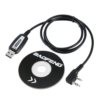 USB-кабель для программирования Baofeng/шнур CD-драйвер для портативного приемопередатчика Baofeng UV-5R/BF-888S