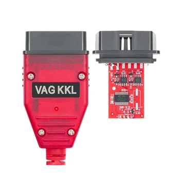 VAG 409 Новая Красная печатная плата 9241A Чип VAG COM KKL FTDI FT232RL для VAG KKL USB Инструмент OBD2 USB Диагностика VAG409.1 KKL