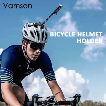 Vamson для Insta360 X3 One X2 Регулируемый Выдвижной Ремень Велосипедного Шлема Держатель для Крепления Головного Ремня Адаптер для GoPro 11 10 Аксессуары