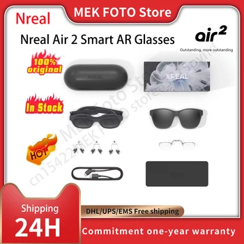 XREAL Air Nreal Air 2 Смарт-AR-Очки HD 130 Дюймов С Гигантским Экраном Для Частного Кинотеатра Портативный Просмотр 1080p VS очки Rokid MAX