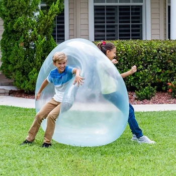 Z3 Детский открытый мягкий воздушный наполненный водой пузырьковый шар Надувной воздушный шар Игрушка Веселая вечеринка Игра Летний подарок для детского дня рождения