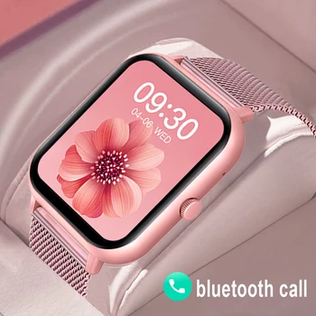 ZK30 Call Smart Watch Женские Смарт-Часы С Пользовательским Циферблатом Для Android IOS Водонепроницаемые Bluetooth Музыкальные Часы С Полным Сенсорным Браслетом