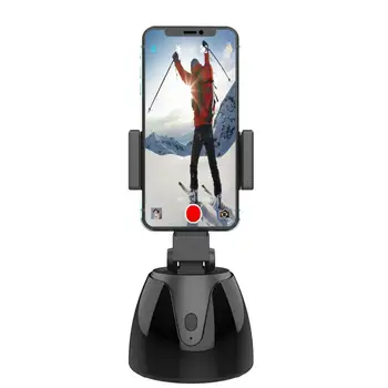 Автоматическая умная селфи-палка с поворотом на 360 градусов, Держатель мобильного телефона, камера для отслеживания лица, Штатив для камеры видеозаписи.