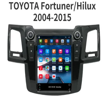 Автомобильный GPS-навигатор на Android в стиле Tesla для TOYOTA Fortuner/HILUX Revo 2005-2014, автомагнитола, стереосистема, мультимедийный плеер