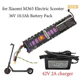 Аккумуляторная батарея 36V 10500mah для электрического скутера Xiaomi M365 18650 литиевых аккумуляторных батарей с водонепроницаемым Bluetooth BMS